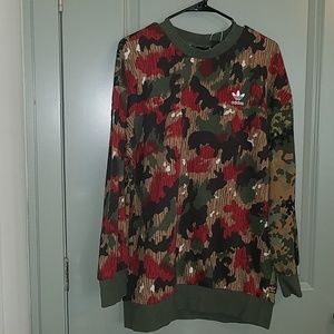 Adidas Originals Hu Hiking Camo Sweatshirt